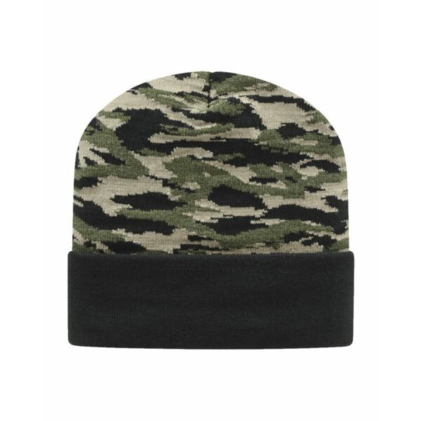 CAP AMERICA USA-Made Camo Cuffed Beanie RKC12 USA-Made Camo Cuffed Beanie Thumbnail