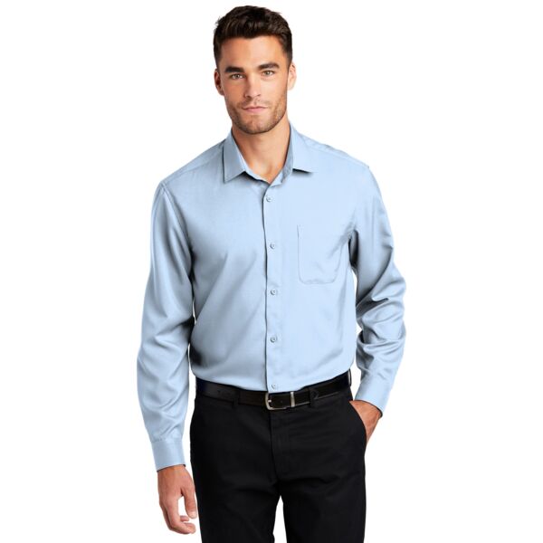 Port Authority Long Sleeve Performance Staff Shirt W401 Long Sleeve Performance Staff Shirt Thumbnail