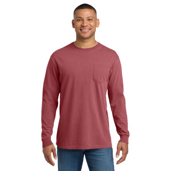 Comfort Colors Heavyweight Ring Spun Long Sleeve Pocket Tee 4410 Heavyweight Ring Spun Long Sleeve Pocket Tee Thumbnail